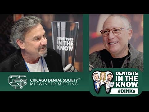 Dr. Lee Weinstein at Chicago Midwinter Dental Society Midwinter Meeting 2024