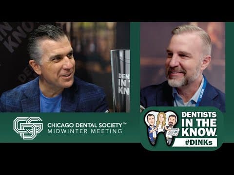 Dr. Lon McRae at Chicago Midwinter Dental Society Midwinter Meeting 2024