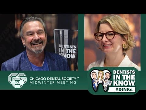 Dr. Maggie Augustyn at Chicago Midwinter Dental Society Midwinter Meeting 2024