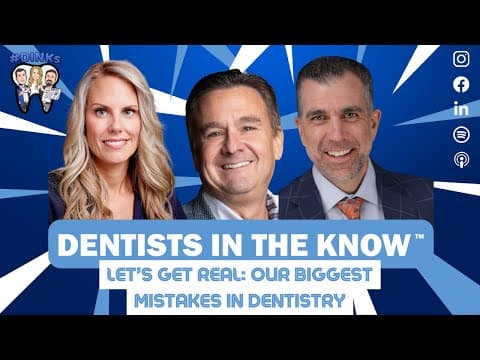Let’s Get Real: Our Biggest Mistakes in Dentistry with The DINKs on Humpday Happy Hour™