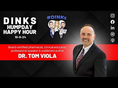 Practical Pharmacology in Dentistry w/ Dr. Tom Viola on Humpday Happy Hour™