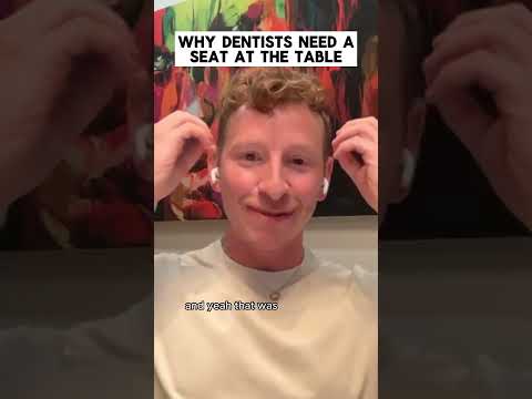 Why Dentists Need a Seat at the Table #podcast #dentistry