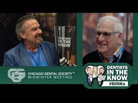 Dr. Howard Glazer at Chicago Midwinter Dental Society Midwinter Meeting 2024