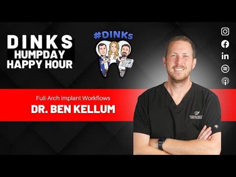 Full-Arch Implant Workflows with Dr. Ben Kellum on Humpday Happy Hour™