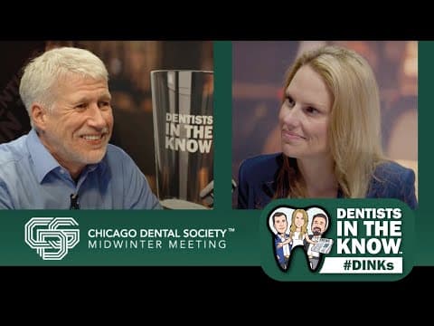 Dr. John Flucke at Chicago Midwinter Dental Society Midwinter Meeting 2024