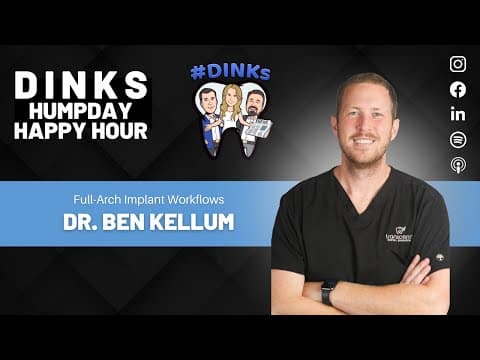 Full-Arch Implant Workflows with Dr. Ben Kellum on Humpday Happy Hour™ #253