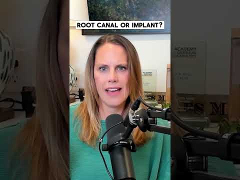 Root Canal or Implant? #dentistry #podcast