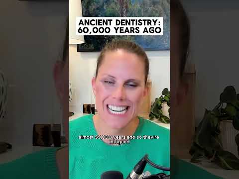 Ancient Dentistry: 60,000 Years Ago #dentalpodcast